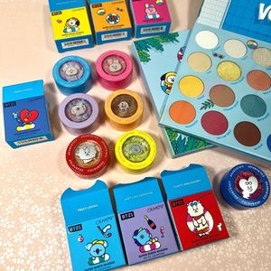 ColourPop X BT21 collection and Apricot me not palette